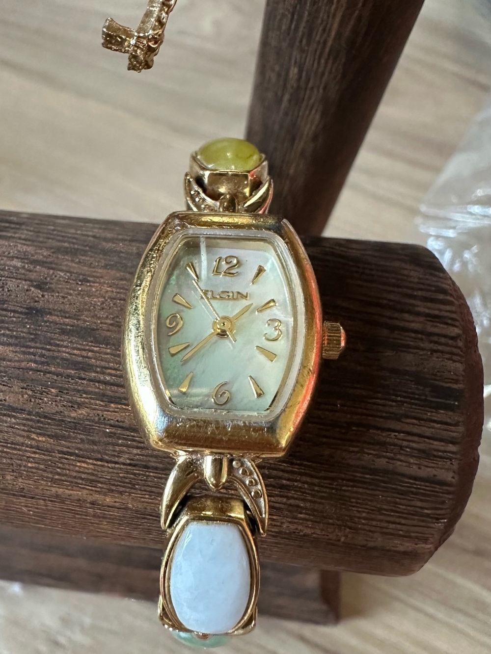 Elgin 2 piece Women's Gold-Tone Bracelet Watch and bracelet